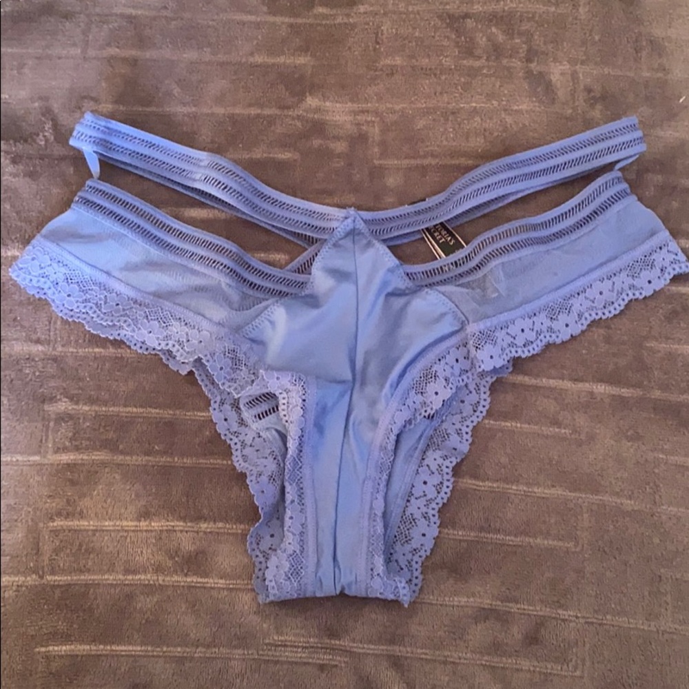 SOLD!!! NWOT Victoria Secret Blue Cheeky Panties